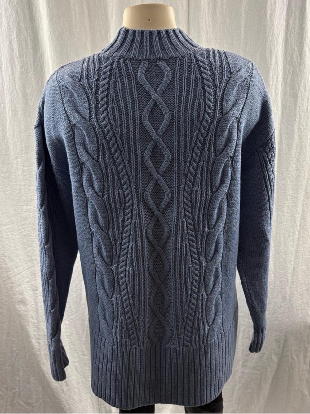 Soia & Kyo Dusty Blue Chelsea Sweater S - Picture 5 of 13